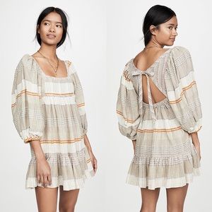 NWT Free People Cozy Striped Mini Dress